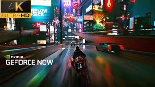 Cyberpunk 2077 4K Rtx Прохождение. Geforce Now