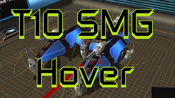 Robocraft T10 SMG Hover "Avacerato" Tutorial & Gameplay