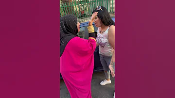 تشعب منك يا وحيد لاشين جيب لي ام سجده مشاكل 