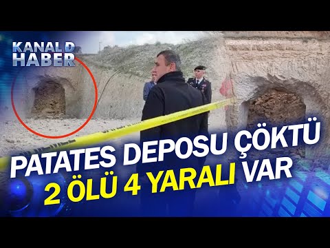 Facianın Adresi Niğde...Çöken Patates Deposu 2 Can Aldı #Haber