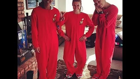 Tobin Heath, Alex Morgan, and Kelley O'Hara Tribut...