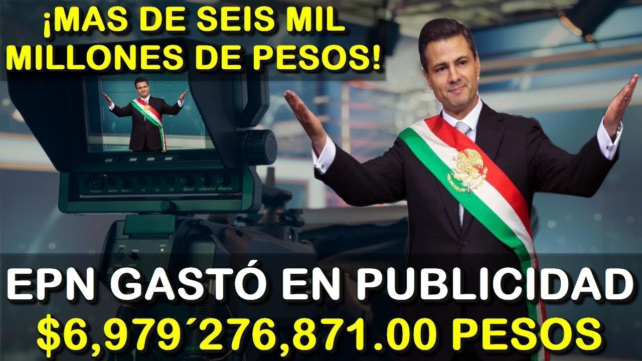 ¡OTRA MAS DE PEÑA! GASTA MAS DE SEIS MIL MILLONES DE PESOS - ESTADISTICA POLITICA tv azteca uno