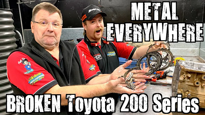Toyota 200 Series Transmission Explodes!