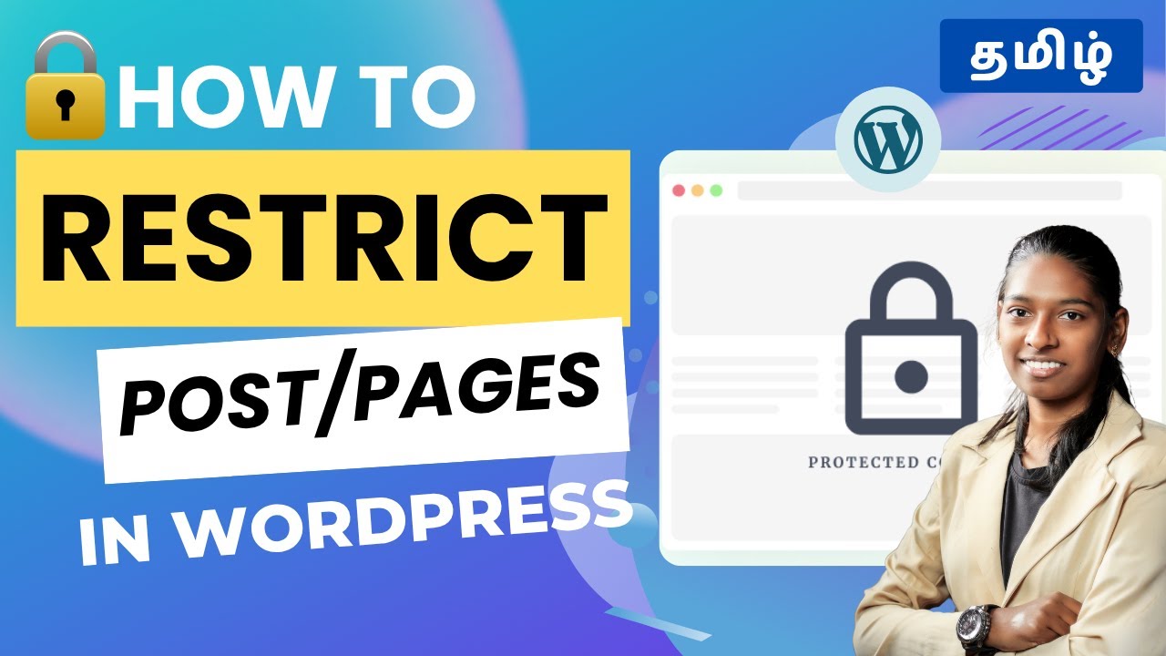 how to restrict wordpress pages/posts by user role | free content ...
