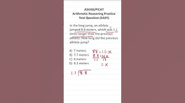 Translating Statements into an Equation: ASVAB/PiCAT  Math Knolwedge Practice Test Q