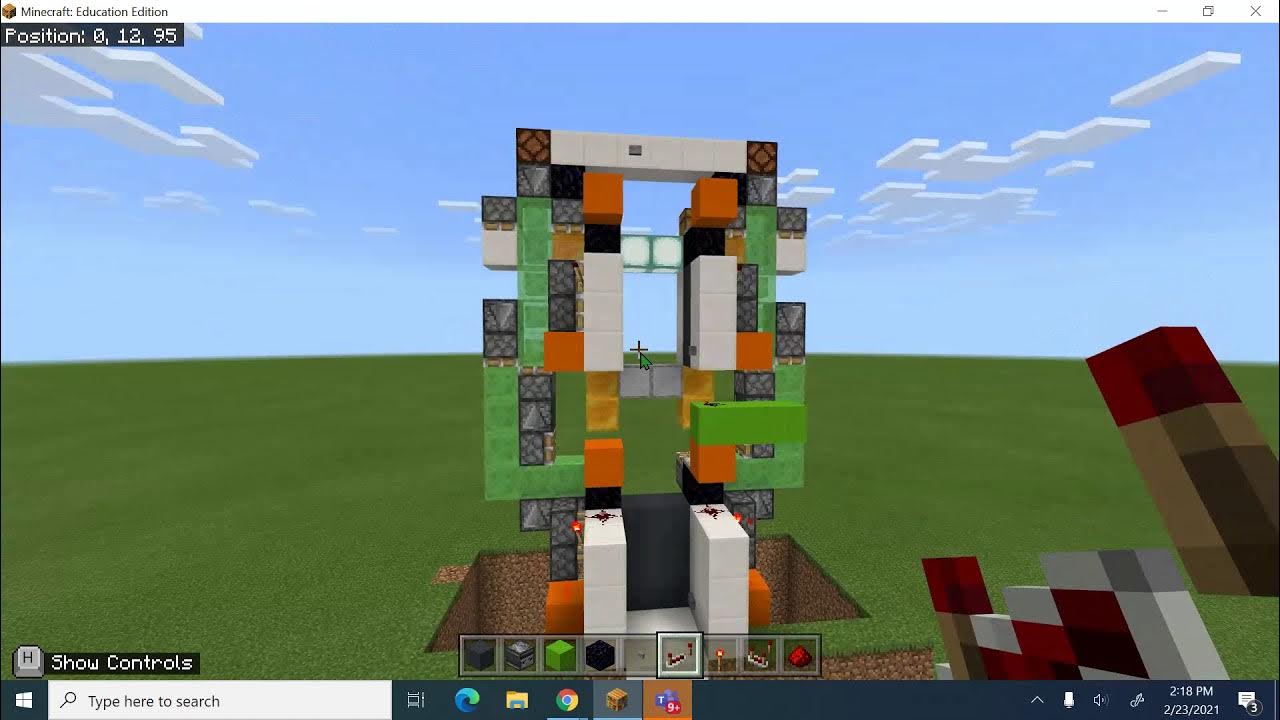 How to make a working realistic elevator in Minecraft bedrock YouTube