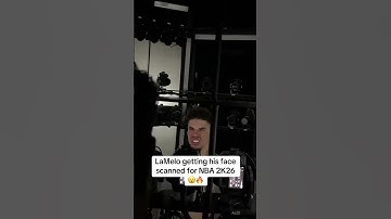 What it’s like to get scanned for NBA2K26 😳