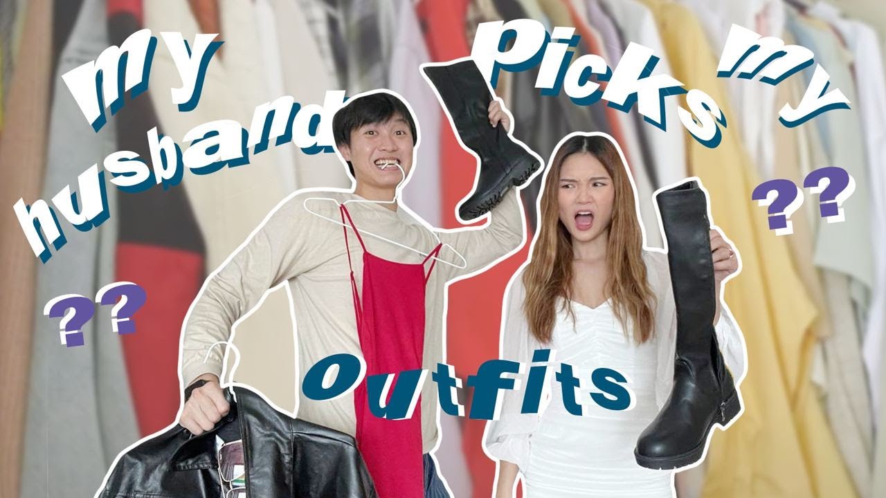 My husband picks my outfits for a week 💀🥹