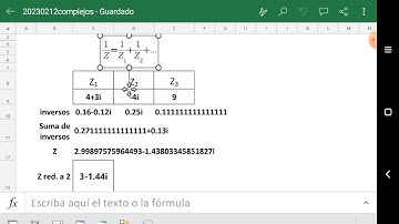 Tutorial Excel 365, aplicaciones de números complejos en ingeniería, circuitos AC