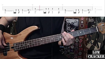 Low by Cracker - Bass Cover with Tabs Play-Along