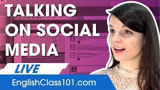 ⁣How to Talk on Social Media in English - Basic English Phrases