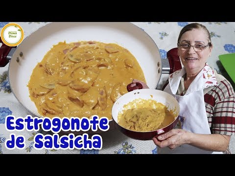 Estrogonofe de Salsicha | Como Fazer Strogonoff de Salsicha #258