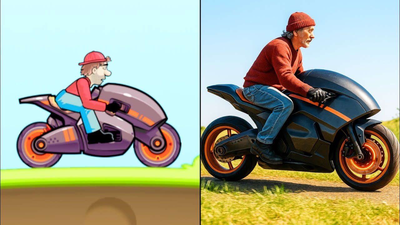 Гонки по холмам в реальной жизни, часть 4