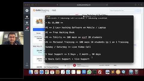 Cyber Security Course Webinar by Rajat Grover Sir