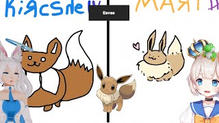 Mari Mari Draws Pokemon w/ Kirsche Verstahl