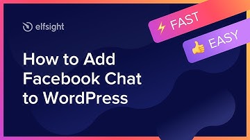 How to Add Facebook Chat to Wordpress website