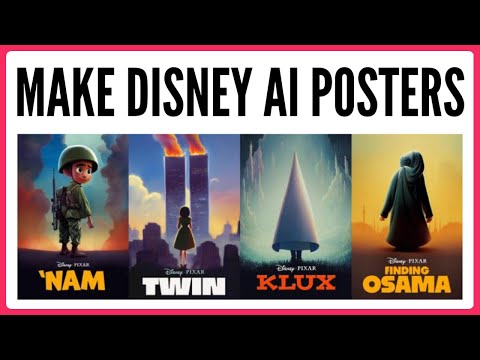 How to Make Disney AI Posters 2025 by Software Scope