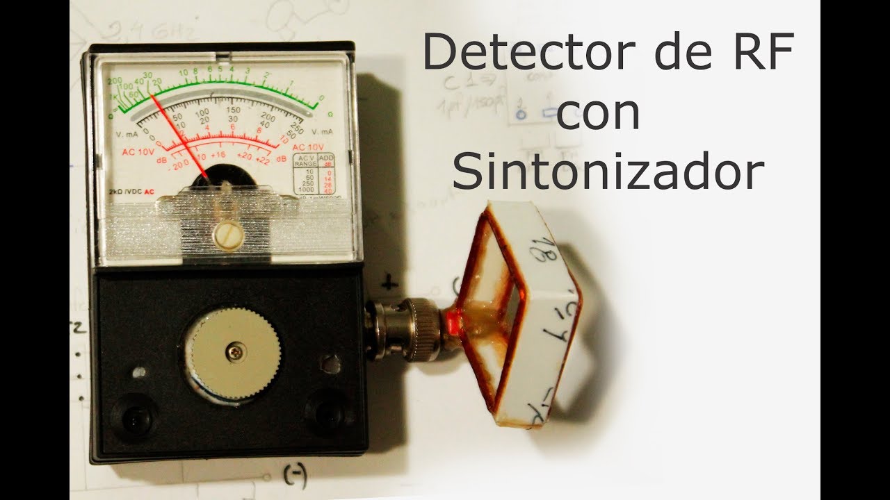 Detector de RF con Sintonizador 