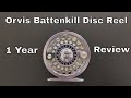 Orvis BattenkillDiscReel-1年のレビュー