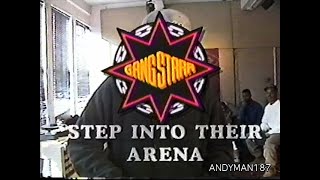 GANG STARR - STEP INTO THEIR ARENA 1991 ELECTRONIC PRESS KIT