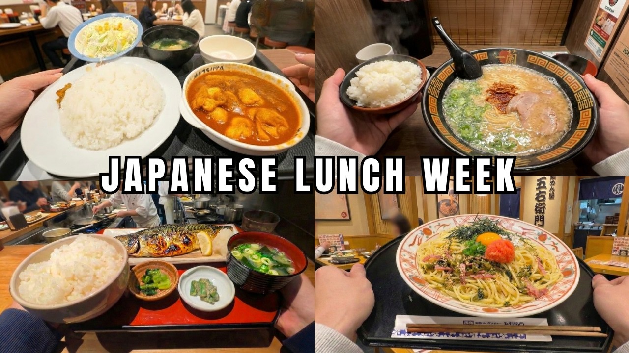 A Week of overworked Japanese Salaryman Lunches: Ichiran & $50 Budget