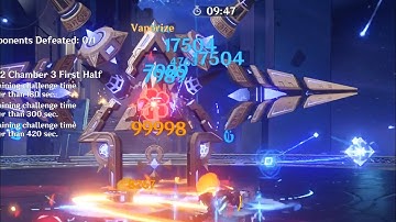 Hu Tao one rotation double hydro ASIMON floor 12 Spiral Abyss | Genshin Impact