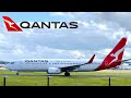 Qantas business class  boeing 737800 mel  syd