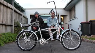 Lowrider Bicycle - Assembly and Test Ride