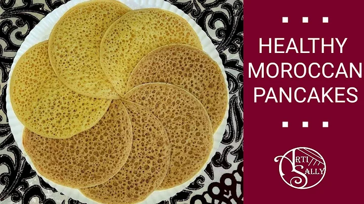 Healthy Moroccan Pancakes| With Whole Wheat Flour| Baghrir| Gringo| Hatita