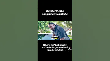 Day 2 Of The ILA Strike Florida News 2024 FYF FYP Politics REELS Viral ILA Strike 