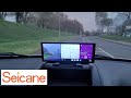 Seicane Dual Camera DVR With Wireless Android Auto &amp; Carplay. Review &amp; Testing.