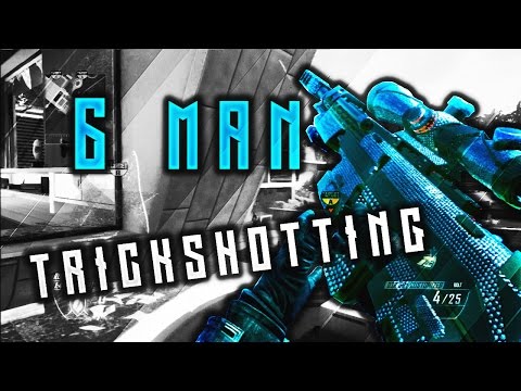 6 MAN TRICKSHOTTING ( BO2 SEARCH AND DESTROY ) #2