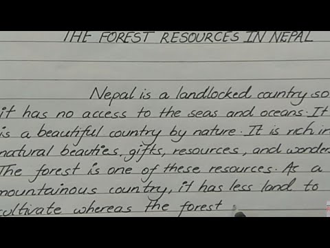 essay on environment in nepal