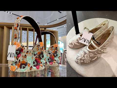 💐🌿 ZARA NEW SUMMER 2025 💛 BAGS, SHOES & JEWELRY COLLECTION