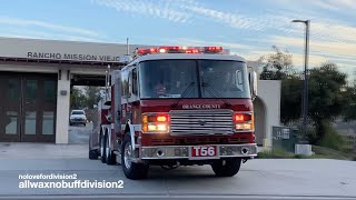 *NEW-ish* OCFA Truck 56 Responding