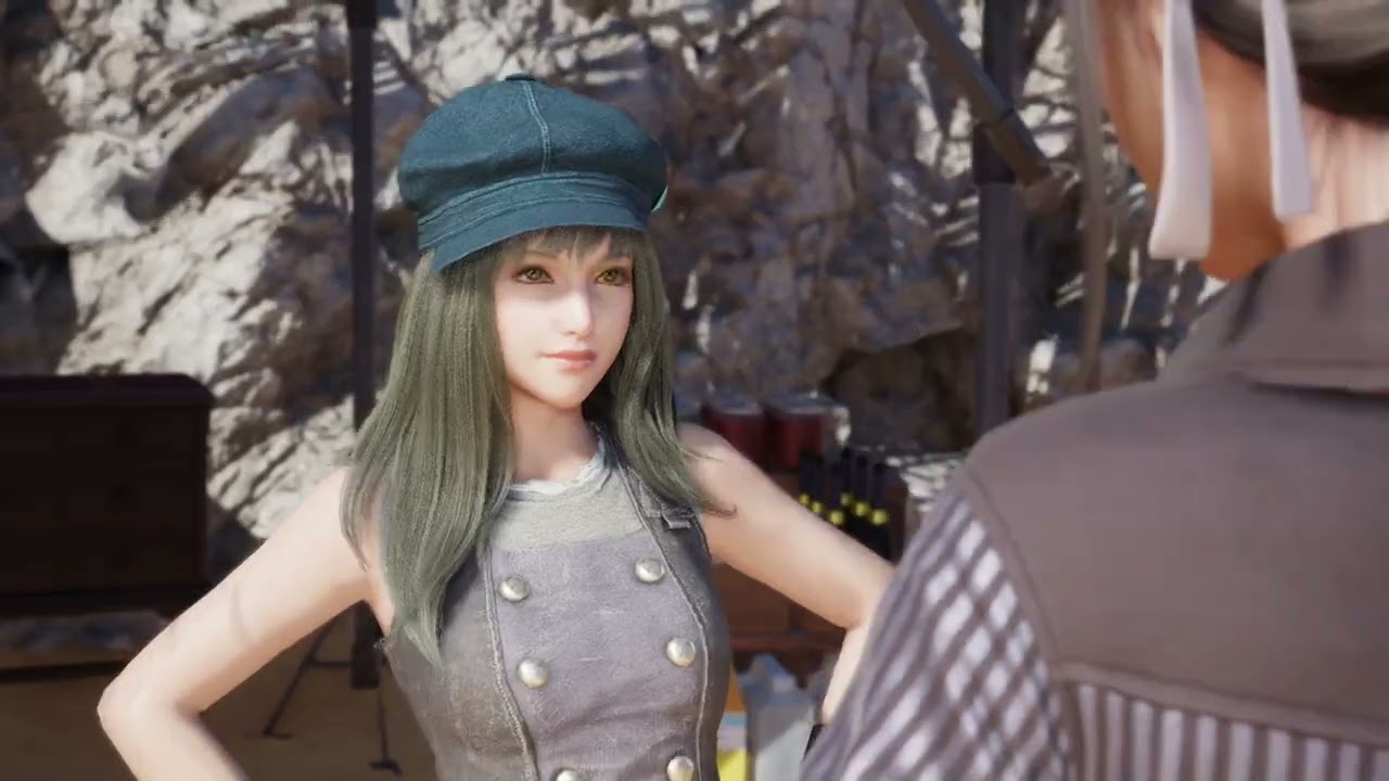 FF7 Rebirth Kyrie song There's a New Merc in Town Japanese lyrics version Nandemoya no Uta (beach MV