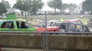 demolition derby starkcounty fair 2013