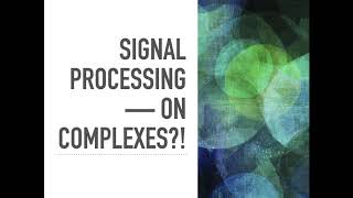 Signal Processing and random walks on graphs and simplicial complexes
