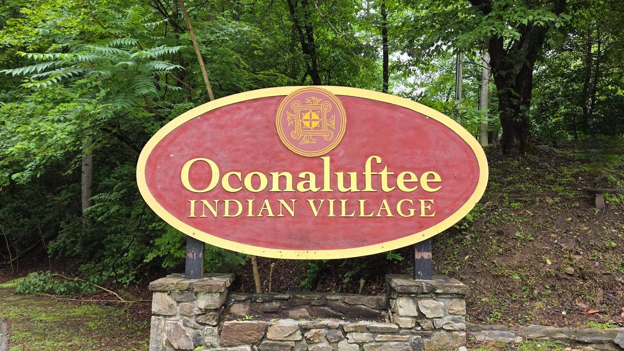 Oconaluftee Indian Village - Showing The History Of The Cherokee - Cherokee, NC