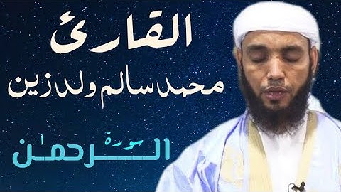 55 سورة الرحمن للقارئ محمد سالم ولد زين