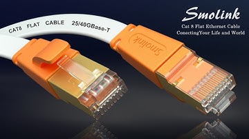 Smolink High Speed Cat 8 Flat Ethernet Cable | $100k Bonuses in Description