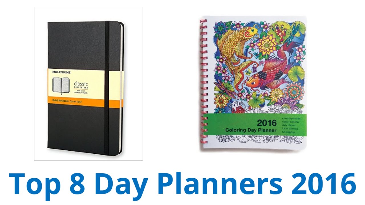 8 Best Day Planners 2016 - YouTube 8 Best Day Planners 2016 - YouTube