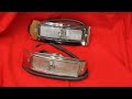 1952 Pontiac Park Light Housings