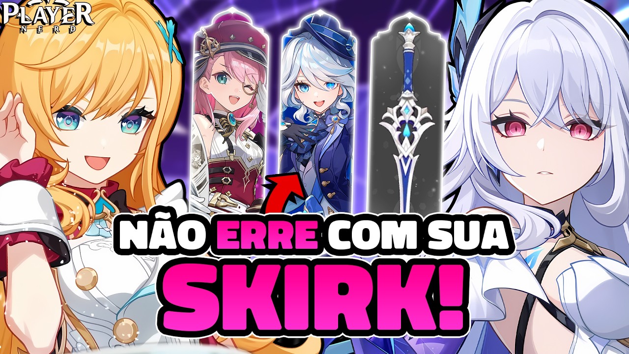 NÃO ERRE com a SKIRK... Ela PRECISA da ESCOFFIER para ser FORTE? - GENSHIN IMPACT
