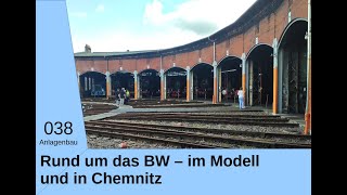 Anlagenbau 038 einer #modelleisenbahn - das #bw und 4. MoBa-Freunde Treffen in Chemnitz