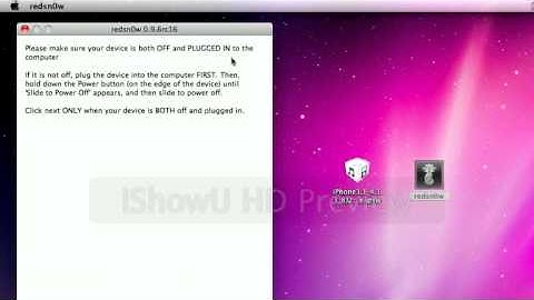 how to fix IPSW error while jailbreaking iphone 4 on 4.3.3 using redsn0w