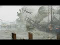 بسرعة 140 كم / ساعة ! ⚠️ ⚡️⚡️ الإعصار المداري الخطير "إلسا" يدمر بربادوس ويتجه أمريكا فلوريدا