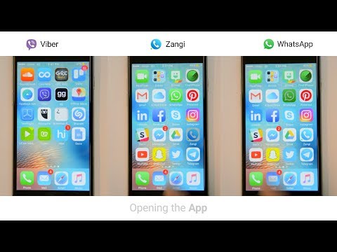 The Lowest Data Consuming Messenger in the World - video from Zangi