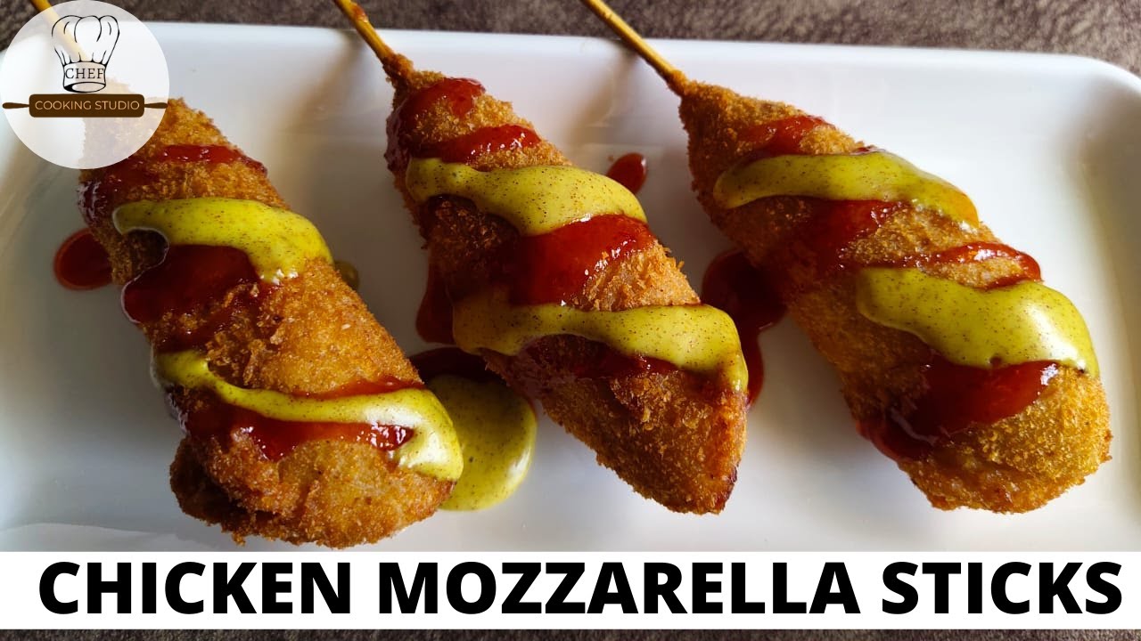 Tasty Chicken Mozzarella Sticks |Chicken Starters| Easy and simple to make| | Chef Cooking Studio