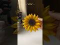 DIY Sunflower with Paper #shorts #diy #viralshorts #papercraft #diycrafts #craft #fyp #trending